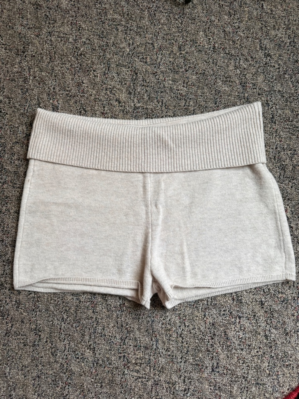 Gilly Hicks Foldover Sweater Knit Shorts